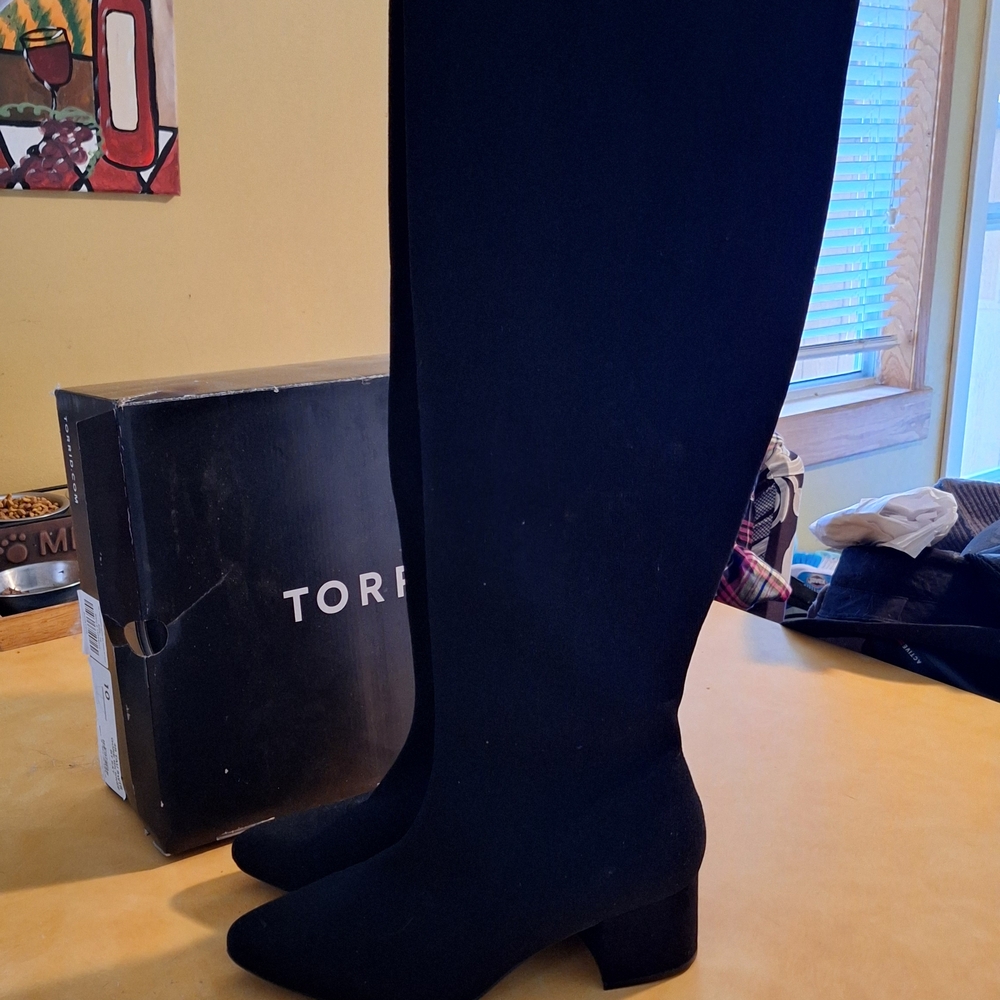 Torrid Black Over the Knee Boots